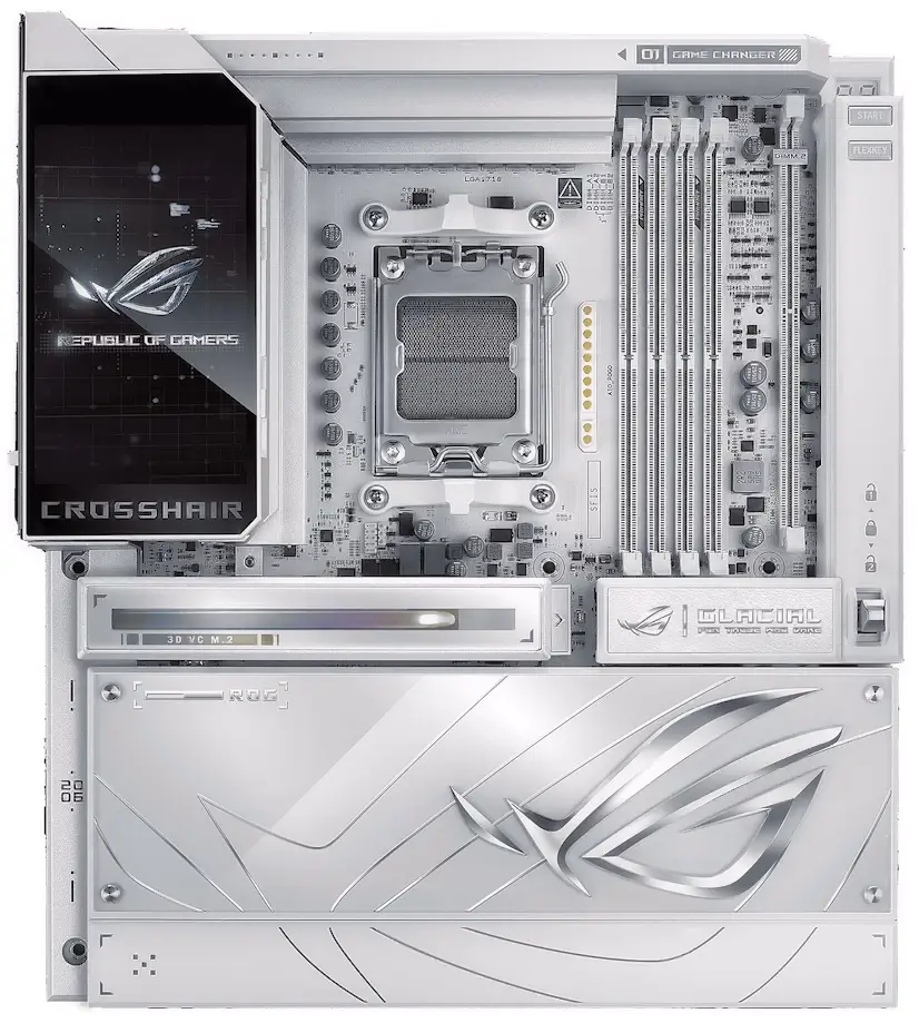Montaje Placa Base ASUS ROG CROSSHAIR X870E GLACIAL Rascafría Rascafría PC - Montaje Placa Base ASUS ROG CROSSHAIR X870E GLACIAL Rascafría