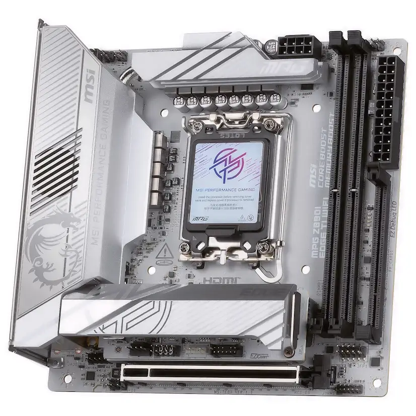 Montaje Placa Base MSI MPG Z890I EDGE TI WIFI Gaming PC Rascafría Montaje Placa Base MSI MPG Z890I EDGE TI WIFI Gaming PC Rascafría